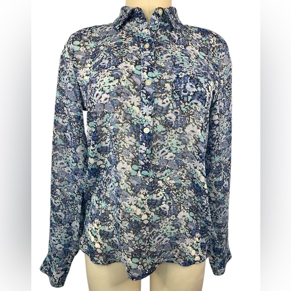 LOFT Tops - Loft Long Sleeve Pullover Blouse Women’s Small